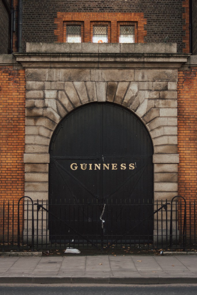 Guinness historical door